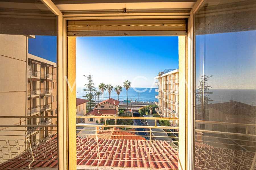 Appartementen aan zee in Bordighera.