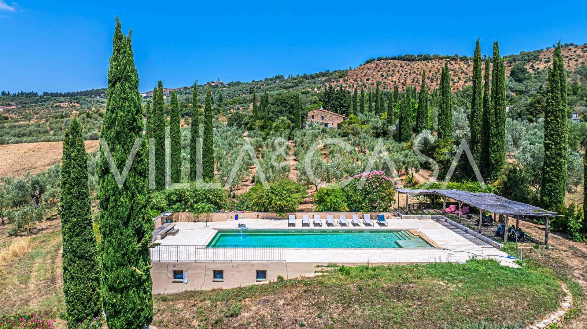 Villa met Romeins erfgoed te koop in Toscane
