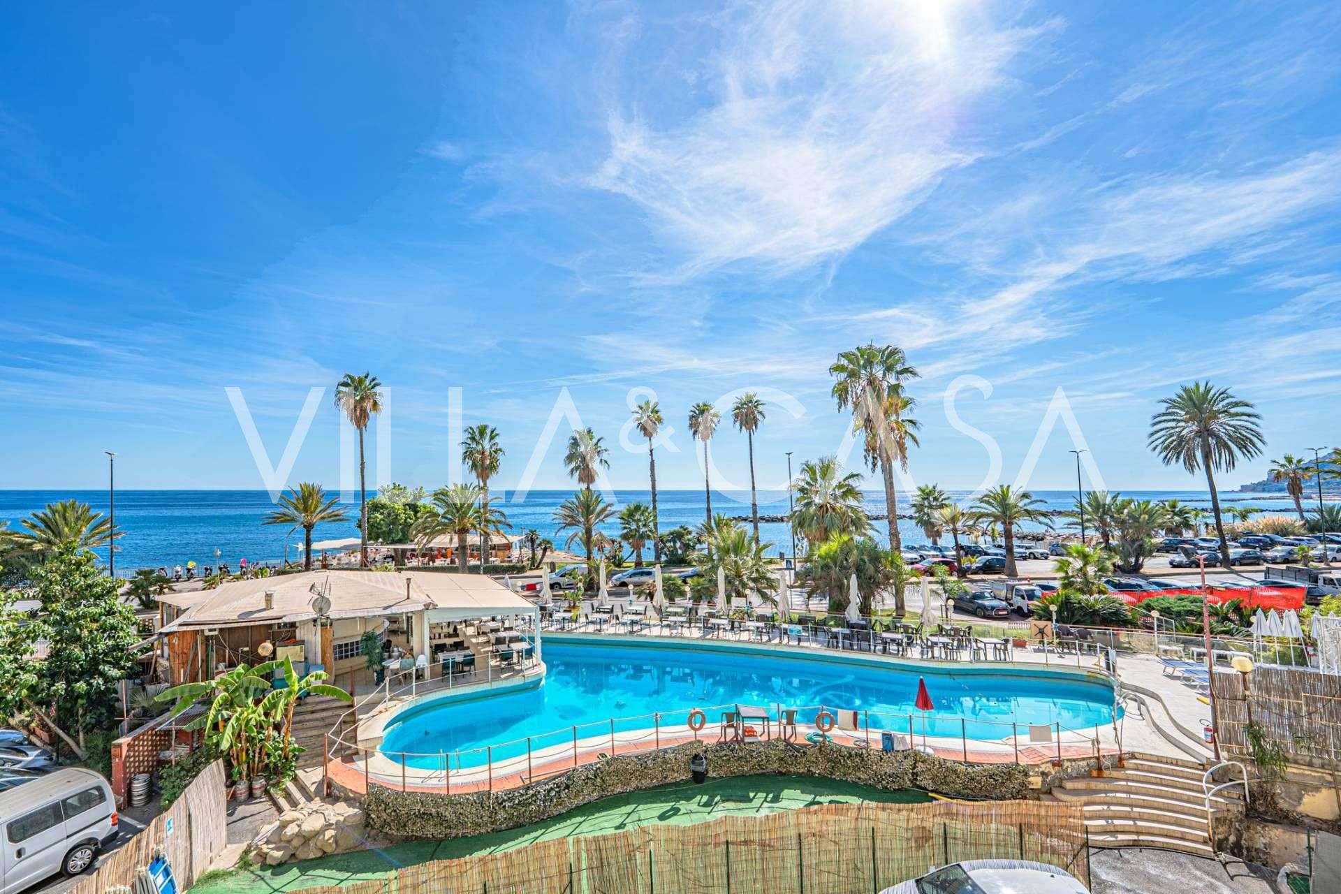 Appartement aan zee in Sanremo te huur