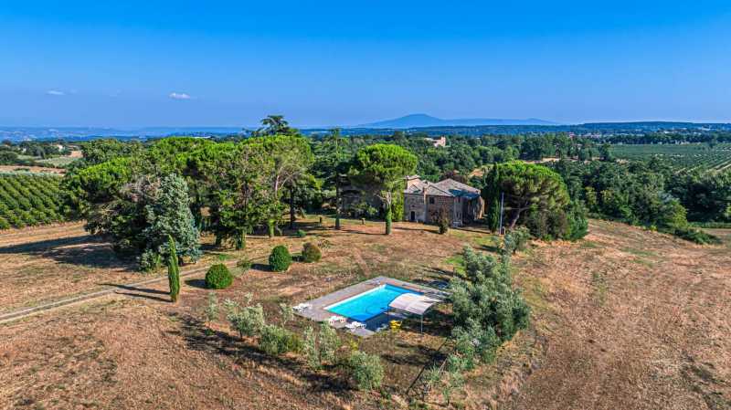 Te koop unieke landgoed tussen Bolsena en Orvieto