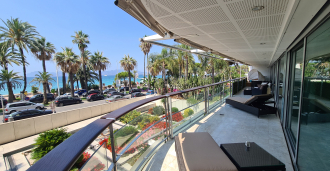 Cannes Appartement 320 m2 aan zee in Croisette Beach