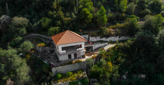 De bouw van een villa van 300 vierkante meter in de stad Ventimiglia.