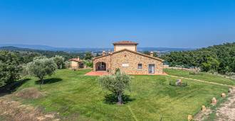 Te koop: privéresidentie met prachtig uitzicht op Toscane
