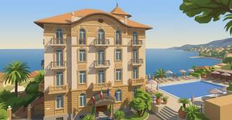 Prestigieus hotel aan de eerste lijn in Forte dei Marmi te koop