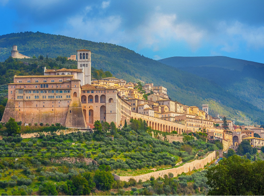 Wandeltocht door Italiaans Umbrië met hoofdstad Perugia 2021