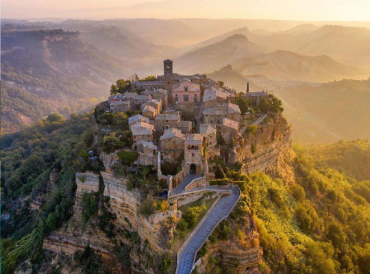 Een must-see spookstad in Italië
