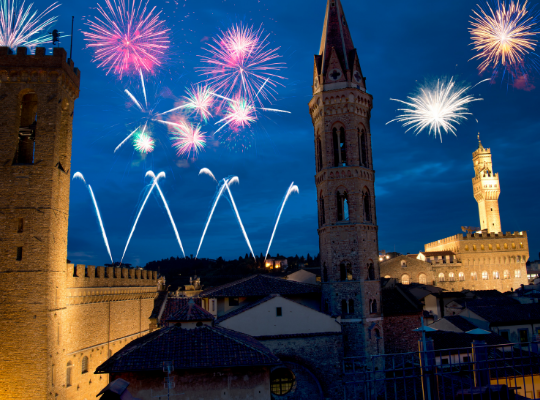 De meest geweldige locaties om het nieuwe jaar in Italië te vieren