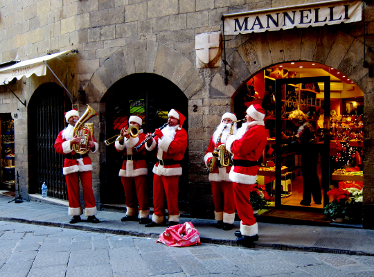 Kerstvieringen in Italië