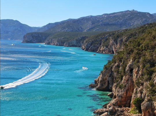 Sardinië eiland fantastisch land van Italië